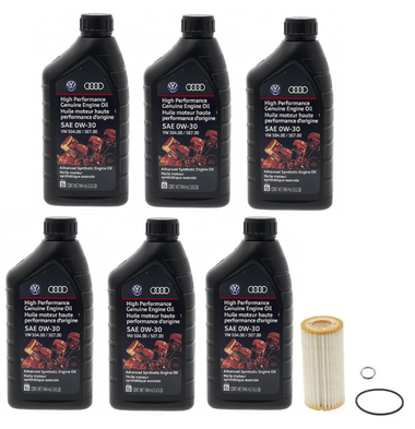 Oil Service Kit (Genuine 0w-30) - VW / Mk8 Golf R by UroTuning Kits