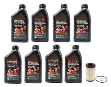 Oil Service Kit (Genuine 0w-20) - Audi 3.0T 2018+ by UroTuning Kits