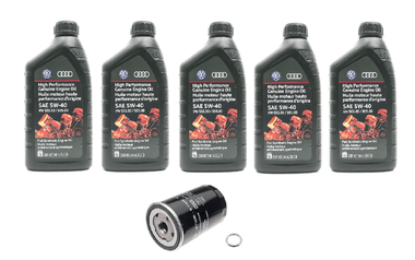 Oil Service Kit (Genuine 5w-40) - VW / Mk3 / Mk4 2.0L / Mk4 1.8T by UroTuning Kits