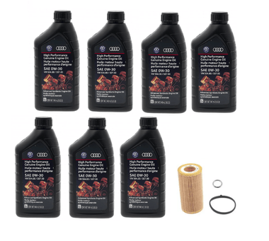 Oil Service Kit (Genuine 0w-30) - Audi / Late 2.5T / 8V / RS3 / Mk3 / TT-RS by UroTuning Kits