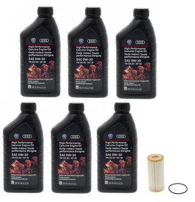 Oil Service Kit (Genuine 0w-30) - VW / Mk7.5 Golf R by UroTuning Kits