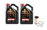 Oil Service Kit (Motul 8100 X-CESS GEN2 5W-40) - Audi 4.0T V8 RS