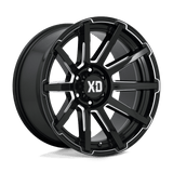 XD Wheels XD847 Outbreak 18" 5x150 Gloss Black Milled by XD Wheels XD84789058300