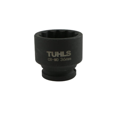 Tuhls Impact Socket Short 12 Point (1/2" 36MM) by Tuhls TUHLS-0032