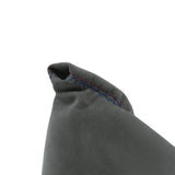 BFI BMW E82 Manual Shift Boot - Grey Alcantara W/ Motorsport Cross Stitch (CLEARANCE) by BFI 5234-E82-40MSX-CLR