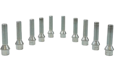 Lug Bolt Cone Seat 14x1.5 Set of 10 50mm (SCRATCH AND DENT) by Velt Sport C17D50-SND