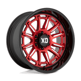 XD Wheels XD865 Phoenix 20" 6x135 Candy Red Milled With Black Lip by XD Wheels XD86521063918N