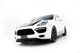 Maxton Design Front Splitter - Porsche Cayenne Mk2 by Maxton Design PO-CAY-2-FD1G+FD1RG