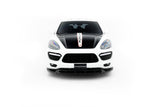 Maxton Design Front Splitter - Porsche Cayenne Mk2 by Maxton Design PO-CAY-2-FD1G+FD1RG