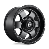 Fuel Wheels D619 Podium 18" 8x180 Matte Gun Metal Black Bead Ring by Fuel Offroad D61918901857