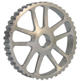 VW 74-98 8V Y series lightweight fixed cam pulley / intermediate shaft - Silver by SPA Performance POLFXAPY01B