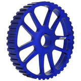 VW 74-98 8V Y series lightweight fixed cam pulley / intermediate shaft - Blue by SPA Performance POLFXAPY01C