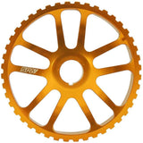 VW 74-98 8V Y series lightweight fixed cam pulley / intermediate shaft - Gold by SPA Performance POLFXAPY01E