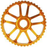 VW 74-98 8V Y series lightweight fixed cam pulley / intermediate shaft - Gold by SPA Performance POLFXAPY01E