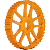 VW 74-98 8V Y series adjustable cam gear pulley + lightweight intermediate shaft pulley - Black/Gold by SPA Performance CMBPOL1I01E0101