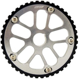 VW 74-98 8V Y series adjustable cam gear pulley - Black/Silver by SPA Performance POLRGY01B