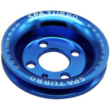 VW syncro Audi 80 90 100 4000 rabbit 1.8 8v underdrive Pulley - BLUE by SPA Performance POLVGR03IMP