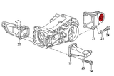 Verkline Rear Differential Mount (Track Hardness) - Audi / B3 / B4 / Coupe by Verkline pow-012-85