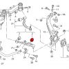 Verkline Front Lower Shock Mount – Audi B6 / B7 by Verkline POW-074-75