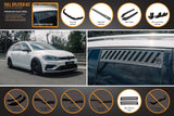 Flow Designs Mk7.5 Golf R Wagon Full Lip Splitter Set by Flow Designs GLMK75RWPK0-WV