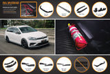 Flow Designs Mk7.5 Golf R Wagon Full Lip Splitter Set by Flow Designs GLMK75RWPK1-FBR
