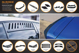 Flow Designs MK6 Golf R Full Lip Splitter Set WITHOUT Accessories by Flow Designs GLMK6RPK1-FBR-S
