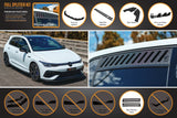 Flow Designs MK8 Golf R Full Lip Splitter Set by Flow Designs GLMK8RPK0-WV