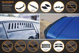 Flow Designs MK6 Golf R Full Lip Splitter Set WITHOUT Accessories by Flow Designs GLMK6RPK0-FBR-S