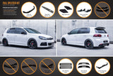Flow Designs MK6 Golf R Full Lip Splitter Set WITHOUT Accessories by Flow Designs GLMK6RPK1