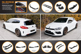 Flow Designs Scirocco R FL V3 Full Lip Splitter Set by Flow Designs GLSCIRFLV3PK1-FBR-S