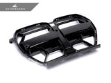 AutoTecknic Competizione Sport Gloss Black Front Grille - G80 M3 | G82/ G83 M4 by AutoTecknic ATK-BM-0412-GB-2