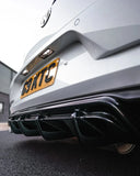 Zaero Design VW Golf GTI Mk7.5 EVO-1 Gloss Black Rear Diffuser by Zaero Design ZA-GOLF-75-GTI-DF
