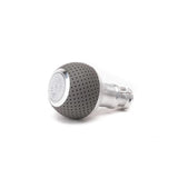 BFI BFI GS2 Heavy Weight Shift Knob - BMW Auto - Style 1 - Graphite Gray Air Leather / Machined Finish GS2-13-104