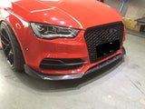 Velt Sport Velt Sport Audi 8V Carbon Fiber Front Lip - A3 (S-Line) / S3 VELT- FLS-CF-V1-8VS3