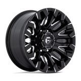 Fuel Wheels D828 Quake 18" 8x180 Gloss Black Milled by Fuel Offroad D82818901850