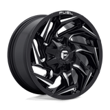 Fuel Wheels D753 Reaction 20" 6x120 Gloss Black Milled by Fuel Offroad D75320909452