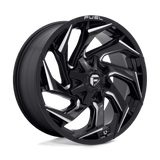 Fuel Wheels D753 Reaction 20" 8x170 Gloss Black Milled by Fuel Offroad D75320901757