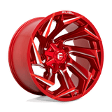 Fuel Wheels D754 Reaction 22" 8x170 Candy Red Milled by Fuel Offroad D75422201747
