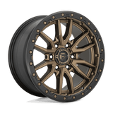 Fuel Wheels D681 Rebel 22" 6x135 Matte Bronze Black Bead Ring by Fuel Offroad D68122008950