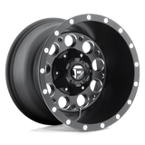 Fuel Wheels D525 Revolver 15" 6x139.7 Matte Black Milled by Fuel Offroad D52515008337