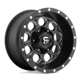 Fuel Wheels D525 Revolver 15" 6x139.7 Matte Black Milled by Fuel Offroad D52515808337