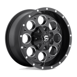 Fuel Wheels D525 Revolver 15" 5x120.65/5x127 Matte Black Milled by Fuel Offroad D52515800837