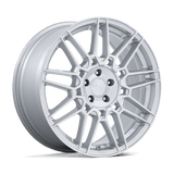 Rotiform TDX 20" 5x114.3 Silver w/ Machined Face | RC215SD20901235