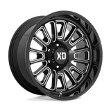 XD Wheels XD864 Rover 22" 6x135 Gloss Black Milled by XD Wheels XD86422063318N