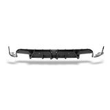 Revozport Carbon Fiber Rear Diffuser for BMW X5M X6M F95 F96 LCI | RZ-BM-1037