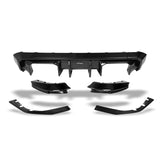 Revozport 6 Pieces Carbon Fiber Rear Diffuser for BMW G80 G81 M3 | RZ-BM-1074