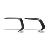 Revozport Carbon Fiber Front Bumper Canards for BMW F91 F92 F93 M8 | RZ-BM-1104
