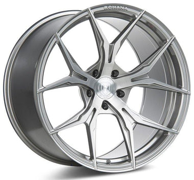 Rohana 19x8.5 et45 / 5x130 / cb71.5 Rohana RFX5 19" 5x130 Brushed Titanium RFX519855130BT45