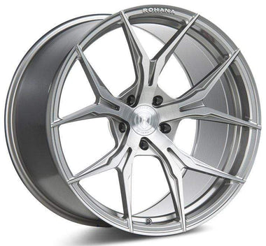 Rohana 22x9 et35 / 5x114.3 / cb73.1 Rohana RFX5 22" 5x114.3 Brushed Titanium RFX52295114BT35