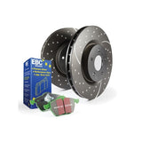 EBC S10 Kits Greenstuff Pads & GD Rotors (Front 282x24mm) (NLA)